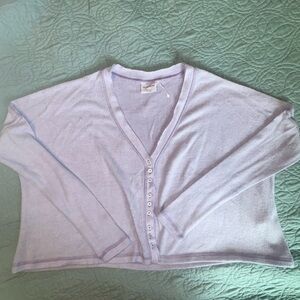 Urban Outfitters Purple Cardigan Sweater